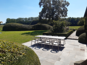 exclusieve villa tuin met terras